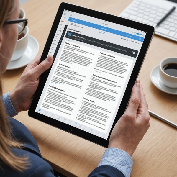 Comment utiliser la fonction de partage de documents en temps réel sur un iPad pour une collaboration efficace ?